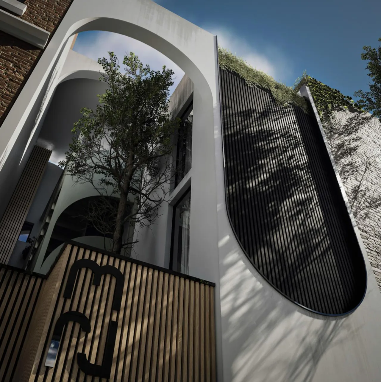 La casa del patio — vista 2